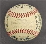 1977 Los Angeles Dodgers Team Signed Baseball w/ Beckett LOA