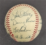 1977 Los Angeles Dodgers Team Signed Baseball w/ Beckett LOA