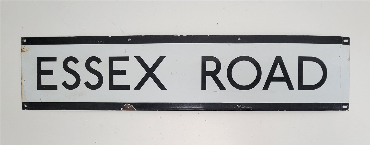 Essex Road London Transport Station Sign