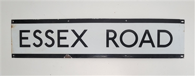 Essex Road London Transport Station Sign