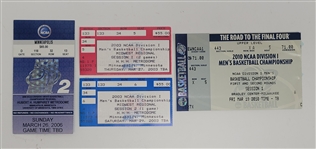 Lot of 4 NCAA March Madness Tickets