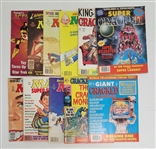 Lot of (11) 1980s "Cracked", "Mad", & "Action Figure Digest" Magazines