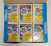Lot of (3) 1987 & 1988 Topps Baseball Card Boxes w/ Unopened Packs