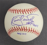 Kirby Puckett Autographed & HOF Inscribed OAL Baseball LE #909/2304 w/ Beckett LOA