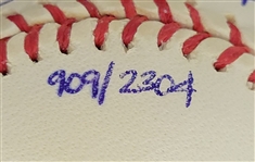 Kirby Puckett Autographed & HOF Inscribed OAL Baseball LE #909/2304 w/ Beckett LOA