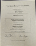 Kirby Puckett Autographed & HOF Inscribed OAL Baseball LE #909/2304 w/ Beckett LOA