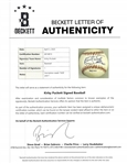 Kirby Puckett Autographed & HOF Inscribed OAL Baseball LE #909/2304 w/ Beckett LOA
