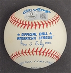 Kirby Puckett Autographed & HOF Inscribed OAL Baseball LE #909/2304 w/ Beckett LOA