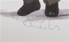 Minnesota Gophers Autographed 27.5x39 Hockey Lithograph Signed by 45 of 50 All-Time Gophers w/ Herb Brooks LE #50/250 Beckett LOA