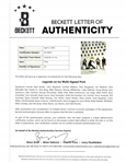 Minnesota Gophers Autographed 27.5x39 Hockey Lithograph Signed by 45 of 50 All-Time Gophers w/ Herb Brooks LE #50/250 Beckett LOA