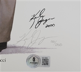 Minnesota Gophers Autographed 27.5x39 Hockey Lithograph Signed by 45 of 50 All-Time Gophers w/ Herb Brooks LE #50/250 Beckett LOA