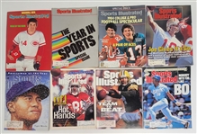 Lot of 32 Sports Illustrated Magazines w/ Hank Aaron's 715th Homerun