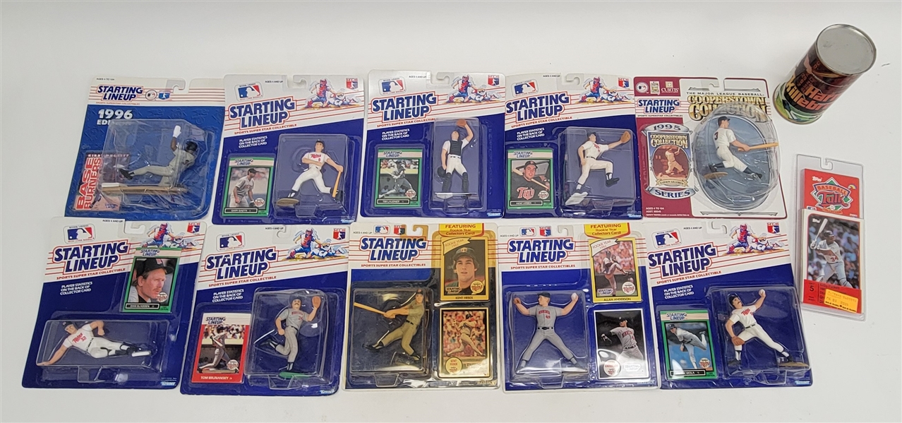 Lot of 10 Minnesota Twins Starting Lineups w/ Puckett