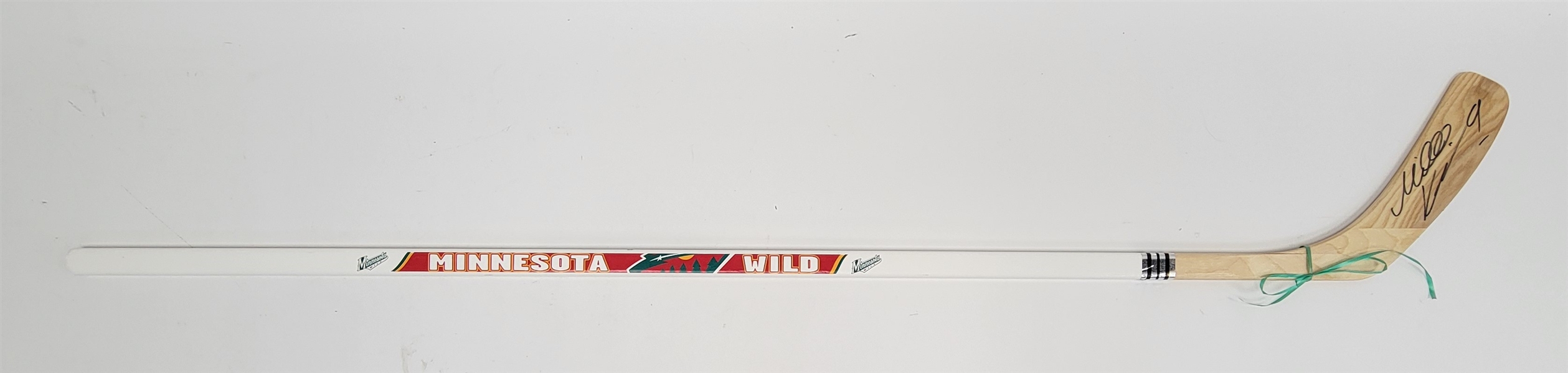 Mikko Koivu Autographed Minnesota Wild Hockey Stick Beckett