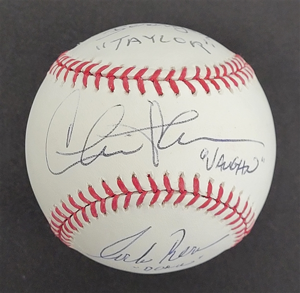"Major League" Cast Autographed OML Baseball PSA/DNA