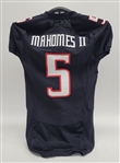 Patrick Mahomes 2016 Texas Tech Game Used Jersey w/ Dave Miedema LOA
