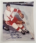 Gordie Howe Autographed & Inscribed 8x10 Photo