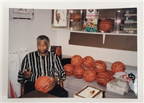 Oscar Robertson Autographed & Inscribed Spalding NBA Basketball Beckett