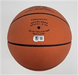 Oscar Robertson Autographed & Inscribed Spalding NBA Basketball Beckett