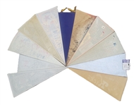 Lot of 11 Vintage Miscellaneous Sports Pennants