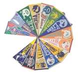 Lot of 14 Vintage NFL Pennants