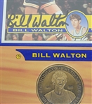 John Wooden & Bill Walton Dual Autographed & Framed 12x16 UCLA Display w/ Beckett LOA