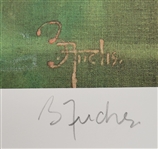 Sam Snead Autographed The Chandell Shot 19x24 Bernie Fuchs Lithograph LE #440/600 w/ PSA/DNA LOA