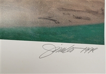 Larsen's Perfect Pitch 25x26 Andy Jurinko Offset Lithograph LE #161/600