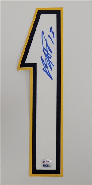Keenan Allen Autographed Jersey Number PSA