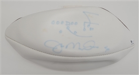 Joe Montana Autographed & Inscribed Wilson NFL Football
