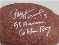 Paul Hornung Autographed & Inscribed Heisman Football Beckett