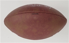 Paul Hornung Autographed & Inscribed Heisman Football Beckett