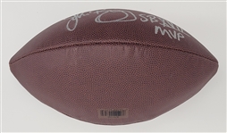 John Riggins Autographed & Inscribed Wilson NFL Football