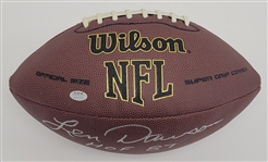 Len Dawson Autographed & HOF Inscribed Wilson NFL Football