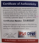 Dwight Clark Autographed & Inscribed The Catch San Francisco 49ers Football PSA/DNA