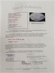 New York Giants Legends Autographed Wilson Football w/ 4 Signatures JSA LOA