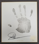 Joe Theismann Autographed Original Handprint LE #922/1000