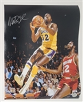 Magic Johnson Autographed 16x20 Photo PSA/DNA