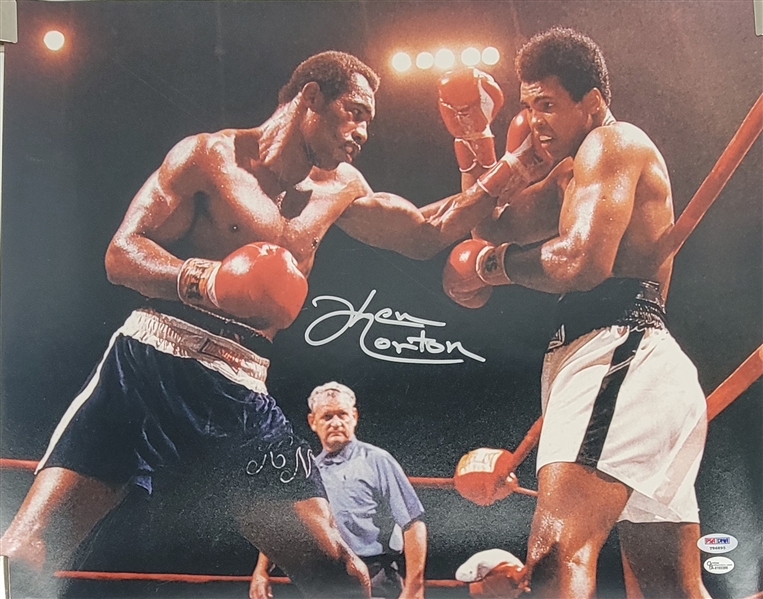 Ken Norton Autographed 16x20 Photo PSA/DNA