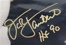 Jack Lambert Autographed & HOF Inscribed 11x14 Photo