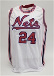 Rick Barry Autographed Custom Stat Jersey JSA