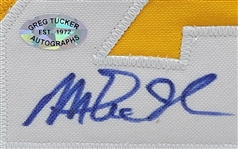 Magic Johnson Autographed Custom Jersey Beckett