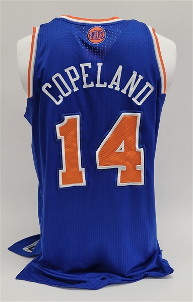 Chris Copeland 2012 New York Knicks Game Used Jersey Worn 12/6/12 vs. Heat Steiner