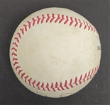 Joe Mauer & Paul Molitor Dual Autographed 2015 Opening Day Game Used Baseball MLB