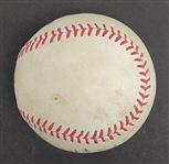Joe Mauer & Paul Molitor Dual Autographed 2015 Opening Day Game Used Baseball MLB