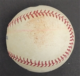 Joe Mauer Autographed & Inscribed 2005 Opening Day Game Used Baseball MLB & Ironclad