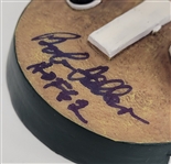 Bob Feller Autographed & HOF Inscribed Cleveland Indians Bobblehead Beckett