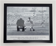Bob Feller Autographed & Framed 8x10 Photo