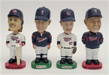 Lot of 4 Jack Morris, Billy Martin, Dan Gladden, & Ron Gardenhire Minnesota Twins Bobbleheads