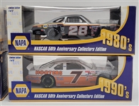 1998 NAPA 50th Anniversary Decades of Glory Heritage Series NASCAR Collector Edition Complete Set of 6 Cars